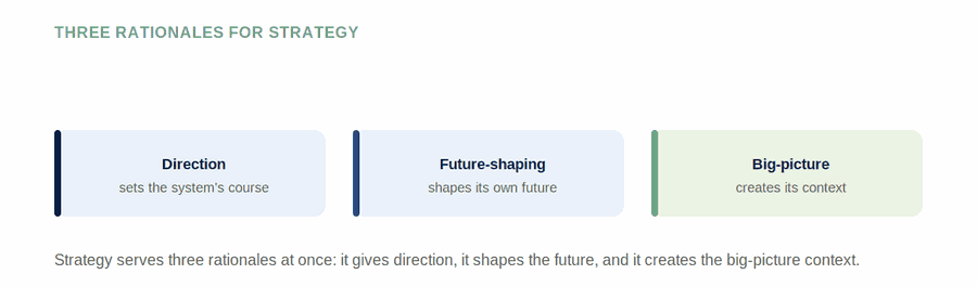 The Rationale for Strategy — figure